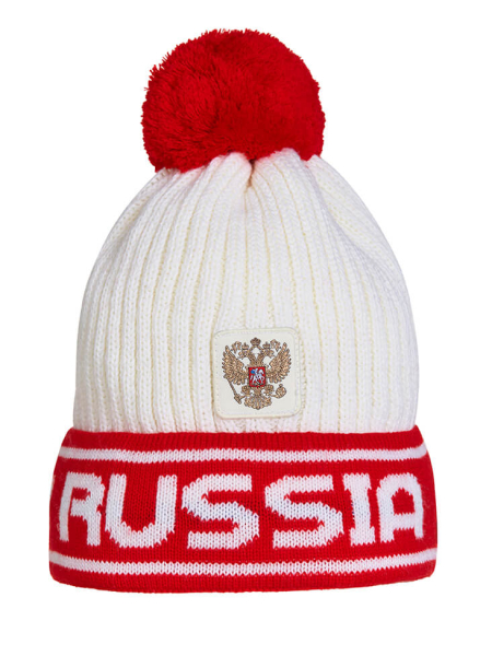 Шапка вязаная (белый) U20422G-FF202