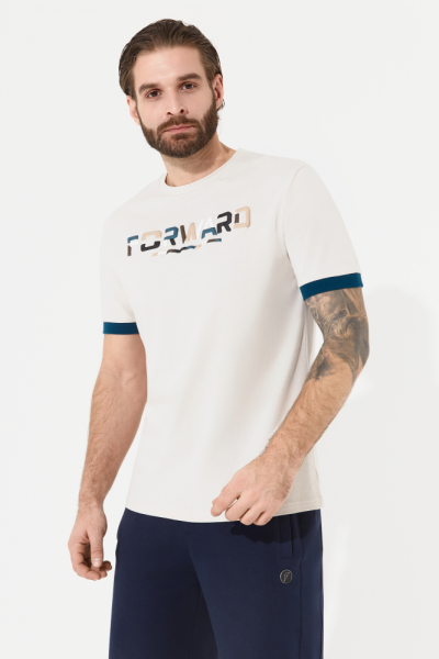 M14280G-SS251 Футболка короткий рукав мужская (бежевый)