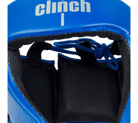 Шлем боксёрский Clinch Olimp синий C112