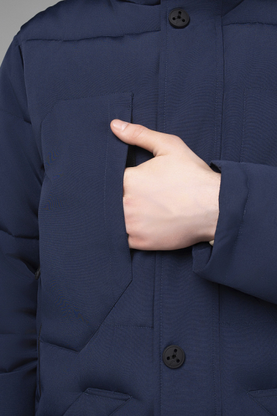 M08230SF-NN242 Куртка утепленная мужская (синий/синий)