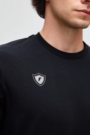 M14110G-BB242 Футболка длинный рукав мужская (черный/черный)