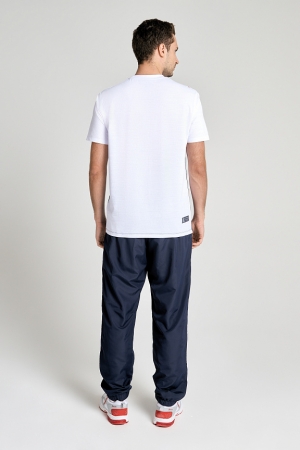 M14240G-WN241 Футболка короткий рукав мужская (белый/синий)