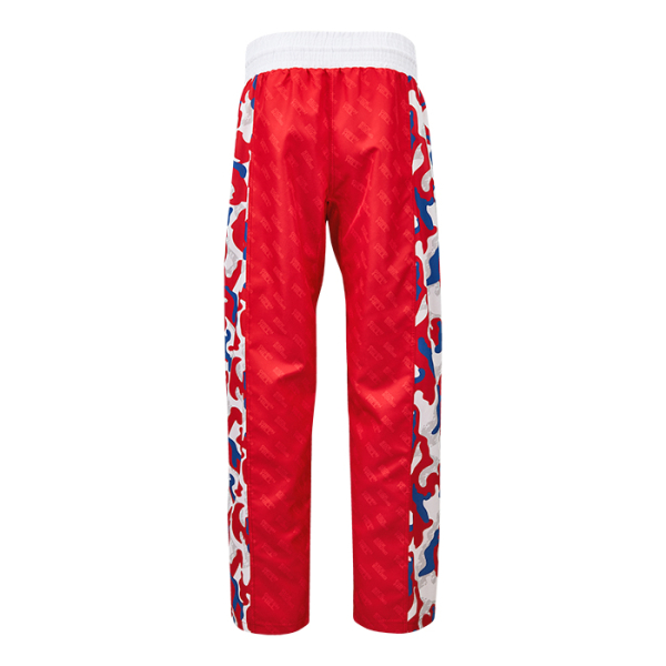 Брюки кикбоксинг детские красные Green Hill KBT-2089k