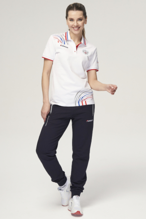 W13220G-FF232R Рубашка поло (женская) (белый/белый)