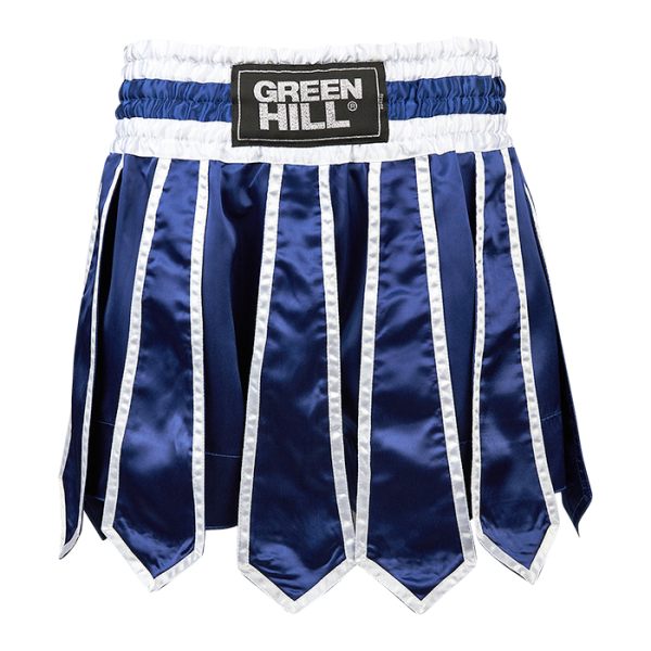 Шорты кикбокс Green Hill COLISEUM синие