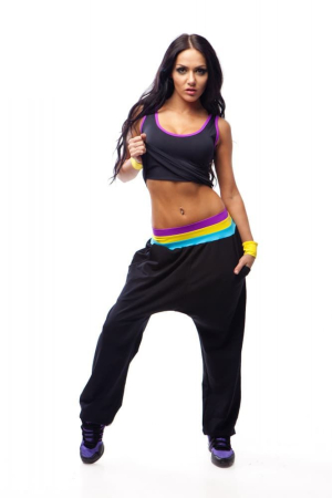 Топ. Модель KT 104/1 - 01/57 (черный/фиолетовый)