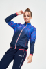 W05340G-IN231 Костюм спортивный женский (голубой/синий)