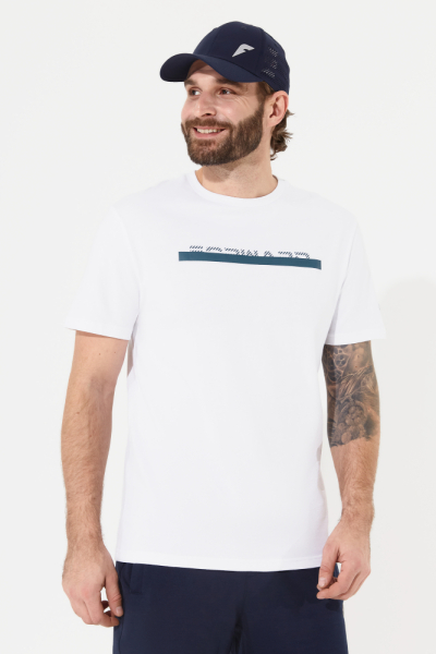 M14240G-WW251 Футболка короткий рукав мужская (белый)