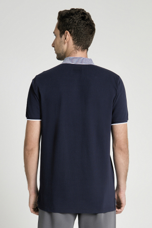 M13220G-NN241 Рубашка поло мужская (синий/синий)