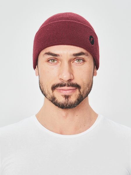 U20411G-CC242 Трикотажная шапка (бордовый/бордовый)