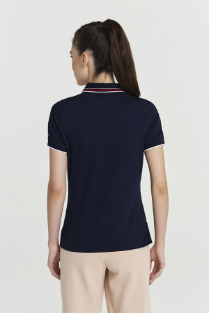 W13220G-NN221 Рубашка поло женская (синий)