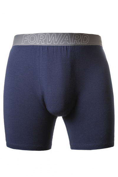 M18530SF-GN242 Комплект трусы боксеры классические мужские 2 шт (серый/синий)