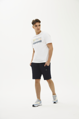 M16230G-NN251 Шорты тренировочные мужские (синий)