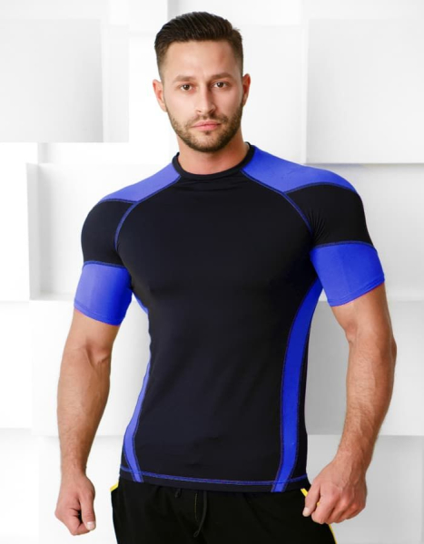 Рашгард для MMA Rusco Sport RED короткий рукав УТ-2542