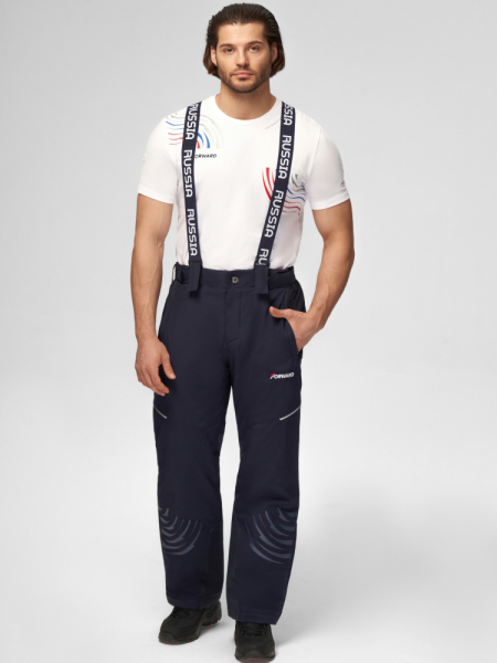 EQ2025F-NN3 Костюм спортивный (утепленный мужской) (синий/синий)