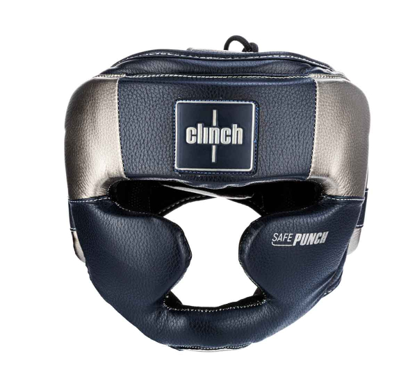 Шлем боксёрский Clinch Punch 2.0 Full Face тёмносине-бронзовый C148