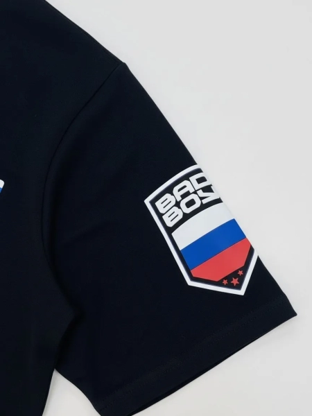 Футболка World RUSSIA черная 2478_bk Bad Boy