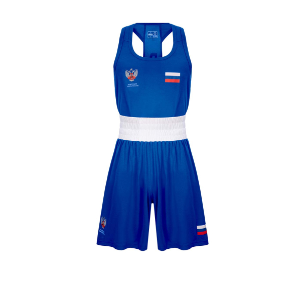 Форма боксерская Clinch Competition ФБР синяя C115