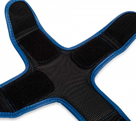 Шлем боксёрский Clinch Olimp Dual синий C113