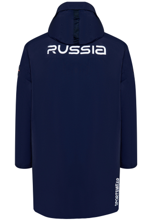 M09110G-NN222 Куртка на флисовой подкладке мужская (синий)