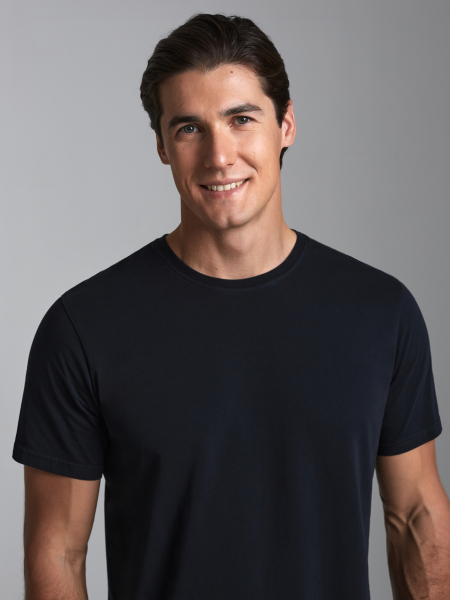 Футболка мужская 66M-RR-1590 (чёрный) /RED-N-ROCK'S