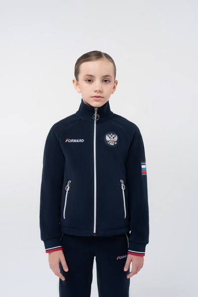 B06321G-FF242 Костюм флисовый детский (синий/синий)