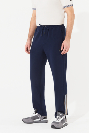 M04330G-SN251 Костюм тренировочный мужской (бежевый/синий)