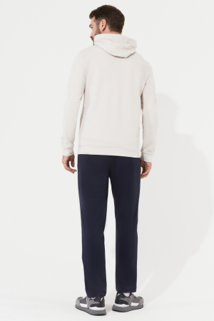 M05310G-SN251 Костюм спортивый мужской (бежевый/синий)