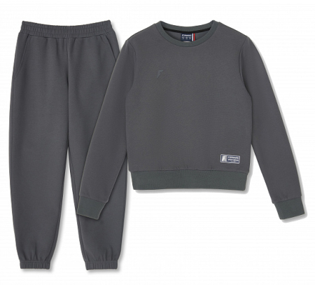 W04310G-GG241 Костюм тренировочный женский (серый/серый)