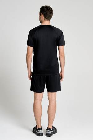 M14260T-BB241 Футболка тренировочная с кор. рукавом мужская (черный/черный)