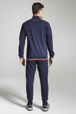M04340G-FF242R Костюм тренировочный мужской (синий/синий)