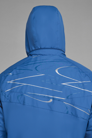 M09110G-AA241 Куртка на флисовой подкладке мужская (голубой/голубой)