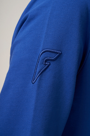 W04330G-FF232 Костюм спортивный (тренировочный женский) (голубой/синий)