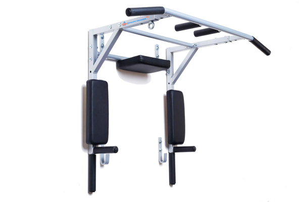 Турник-брусья-пресс (3 в 1) настенный