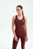 W14310V-VV241 Майка "топ-бра" (бордовый/бордовый)