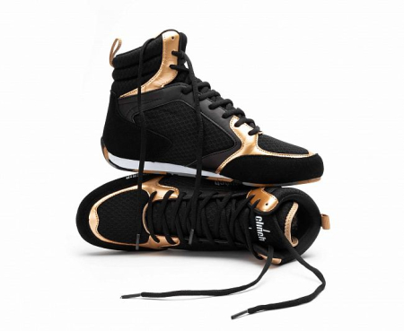 Боксерки Clinch Punch 3.0 чёрно-бронзовые C418