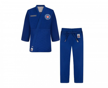 Кимоно для дзюдо Clinch Judo Gold FDR синее C777