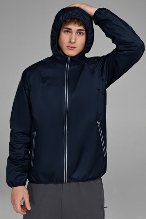 M02110G-NN241 Куртка ветрозащитная мужская (синий/синий)