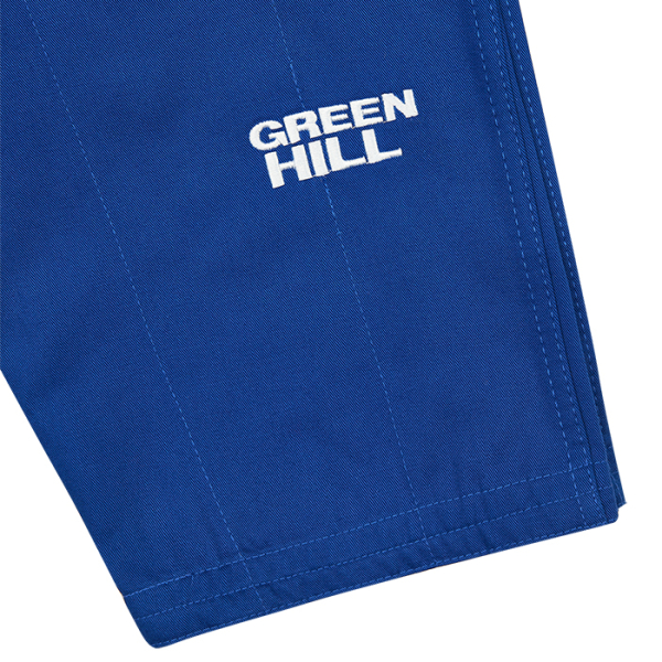 Кимоно дзюдо SUPER IJF JSS-10212EU7 синее /Green Hill