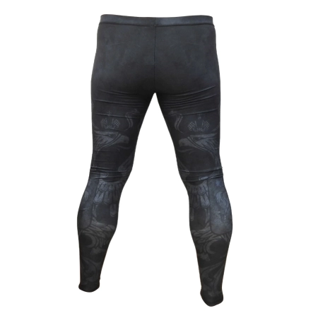 Лосины мужские Rusco Sport BLACK HERB