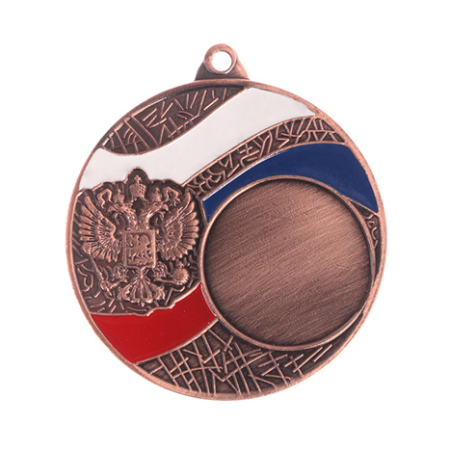 Медаль наградная, бронза 022 / Диаметр 50 мм