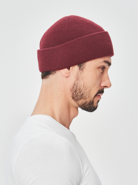 U20411G-CC242 Трикотажная шапка (бордовый/бордовый)