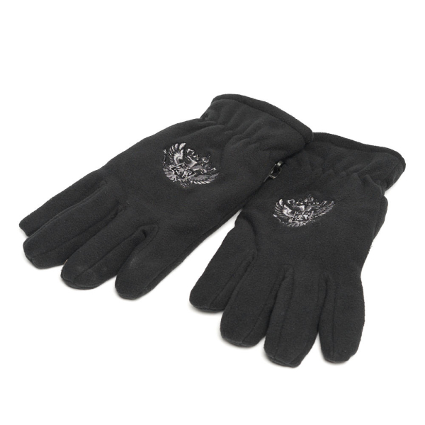 Перчатки Россия (черный) / 11385