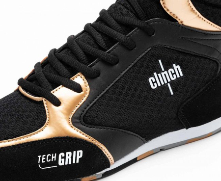 Боксерки Clinch Punch 3.0 чёрно-бронзовые C418