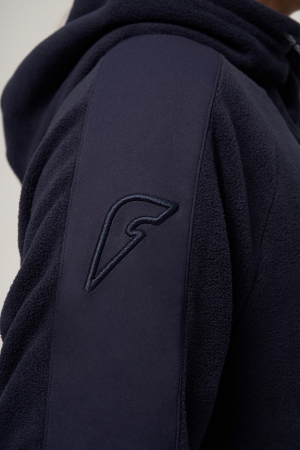 W06331G-FF232 Костюм спортивный (флисовый женский) (синий/синий)