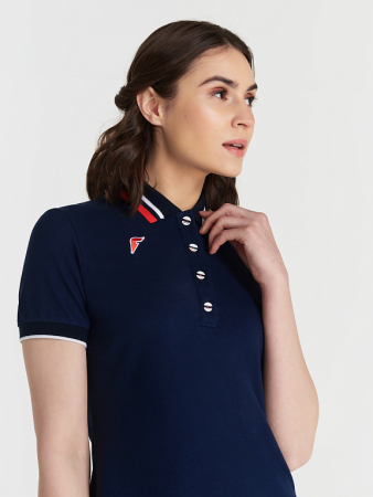 W13210G-NN211 Рубашка поло женская (синий)