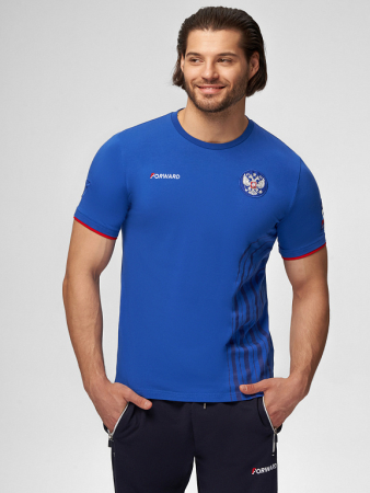 M14280G-FF232R Футболка короткий рукав мужская (голубой/голубой)