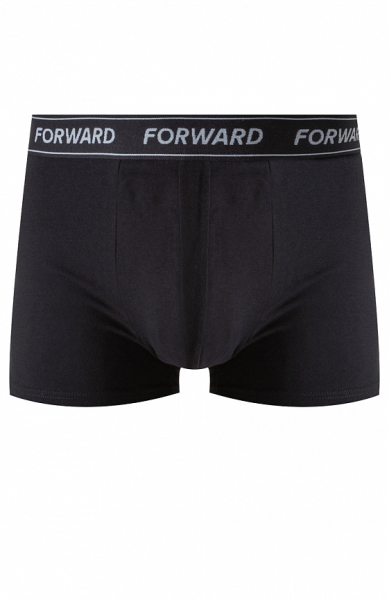 M18540SF-BB242 Трусы боксеры укороченные мужские (черный/черный)