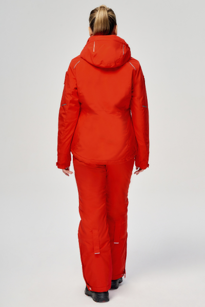 W03330G-FF242 Костюм утепленный женский (красный/красный)