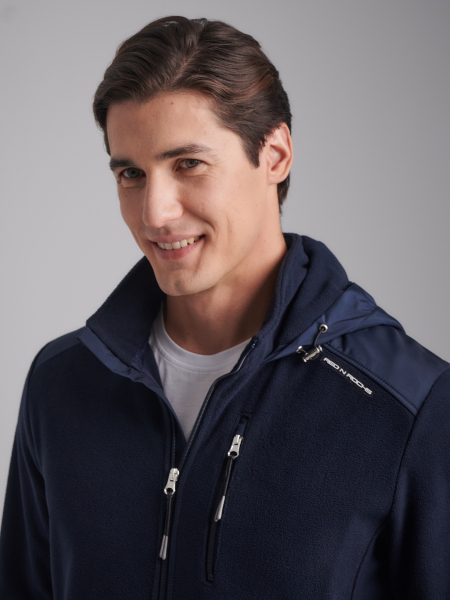 Толстовка мужская 511M-RR-1815 (тёмно-синий) /RED-N-ROCK'S